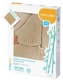 Бамбукова ковдра BabyOno, з бахромою, 75х100 см, бежевий (546/02) - Pampik - 2