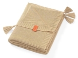Бамбукова ковдра BabyOno, з бахромою, 75х100 см, бежевий (546/02) - Pampik