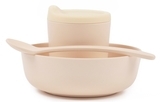 Набір посуду Ekobo Bambino Baby Feeding Set - Blush, кораловий (71715) - Pampik - 2