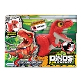Интерактивная игрушка Dinos Unleashed Walking & Talking Тираннозавр, красный (31120) - Pampik - 2