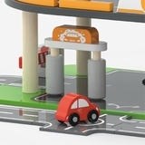Дерев'яний паркінг з АЗС Viga Toys (44509) - Pampik - 5