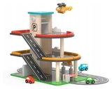 Дерев'яний паркінг з АЗС Viga Toys (44509) - Pampik