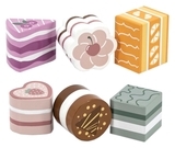 Іграшкові продукти Viga Toys PolarB Дерев'яні тістечка, 6 шт. (44055) - Pampik