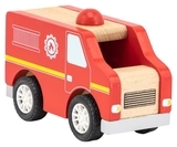Дерев'яна машинка Viga Toys Пожежна (44512) - Pampik