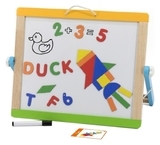 Доска магнитно-маркерная Viga Toys на подставке (44545) - Pampik - 2