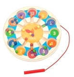 Магнітний лабіринт Viga Toys Годинники (44560) - Pampik