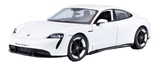 Автомодель Bburago Porsche Taycan Turbo S, білий (18-21098) - Pampik