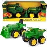 Іграшки для піску John Deere Kids Трактор і самоскид, 2 шт. (35874) - Pampik - 4