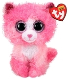 Мягкая игрушка TY Beanie Boo's Розовый котенок Reagan, 15 см (36308) - Pampik