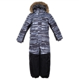 Комбінезон Huppa BRUCE, для хлопчиків, сірий з принтом, розмір 116 (82648) - Pampik