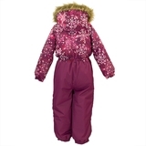 Детский комбинезон Huppa WILLY, бордовый с принтом, размер 92 (82034) - Pampik - 3