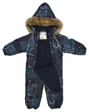 Комбінезон Huppa KEIRA, р.80, темно-синій (31920030-03386-080) - Pampik - 4