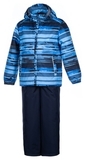 Комплект Huppa Yoko Blue Pattern/Navy, поліестер, р.98, темно-синій (41190014-93335-098) - Pampik