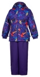 Комплект Huppa Yonne Lilac Pattern/Lilac, полиэстер, р.104, фиолетовый (41260014-91253-104) - Pampik