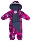 Комбинезон Huppa ORION, р.80, фуксия (36300030-93663-080) - Pampik - 4