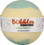 Бомбочка для ванны Beauty Jar Bubbles Детская Сочная Дыня, 115 г - Pampik