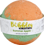 Бомбочка для ванны Beauty Jar Bubbles Детская Летнее Яблоко, 115 г - Pampik