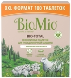 Таблетки для посудомийних машин BioMio Bio-Total, 100 шт.