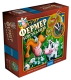 Настільна гра Granna Суперфермер 3в1 Борсук & Коза (84085) - Pampik