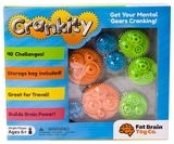 Головоломка Fat Brain Toys Crankity Різнокольорові шестерінки (F140ML) - Pampik