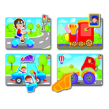 Розвиваюча гра Vladi Toys Вжик-вжик. Липучки. Машинки (VT1302-21) - Pampik - 2