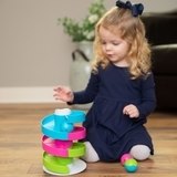 Іграшка розвиваюча Fat Brain Toys Wobble Run Трек-балансир для кульок (F273ML) - Pampik - 7
