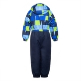 Детский комбинезон Huppa WILLY 1, синий с принтом/тёмно-синий, размер 110 (92735) - Pampik - 2