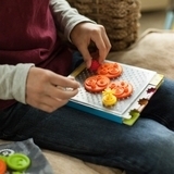 Головоломка Fat Brain Toys Crankity Різнокольорові шестерінки (F140ML) - Pampik - 9