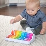 Ксилофон і дзвіночки Fat Brain Toys Rock N 'Roller Piano (F281ML) - Pampik - 7