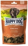 М'які снеки для собак різних порід Happy Dog Toscana, з качкою і лососем, 100 г