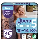 Підгузки на липучках Libero Comfort 5 (10-14 кг), 48 шт. - Pampik