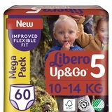 Підгузки-трусики Libero Up & Go 5 (10-14 кг), 60 шт. - Pampik