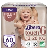 Набір підгузків-трусиків Libero Touch Pants 6 (13-20 кг), 60 шт. (2 уп. По 30 шт.) - Pampik