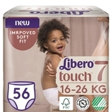 Набір підгузків-трусиків Libero Touch Pants 7 (16-26 кг), 56 шт. (2 уп. По 28 шт.) - Pampik
