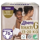 Набір підгузків на липучках Libero Touch 6 (13-20 кг), 76 шт. (2 уп. по 38 шт.) - Pampik