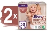 Набір підгузків-трусиків Libero Touch Pants 6 (13-20 кг), 60 шт. (2 уп. По 30 шт.) - Pampik - 2