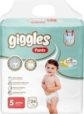 Подгузники-трусики Giggles 5 (11-25 кг), 24 шт. - Pampik