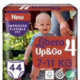 Підгузки-трусики Libero Up & Go 4 (7-11 кг), 44 шт. - Pampik