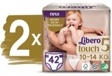 Набор подгузников на липучках Libero Touch 5 (10-14 кг), 84 шт. (2 уп. по 42 шт.) - Pampik - 2
