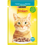 Консервований корм для дорослих котів Friskies з тунцем в підливі, 85 г - Pampik