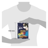 Консервований корм для кішок Felix Duo, з індичкою і печінкою в желе, 85 г - Pampik - 5
