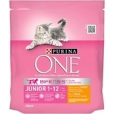 Корм для кошенят Purina One Junior сухий з куркою і цільними злаками 450гр - Pampik