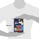 Консервований корм для кішок Felix Fantastic, з яловичиною в желе, 85 г - Pampik - 4