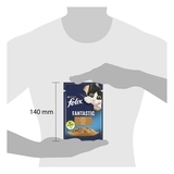 Консервований корм для кішок Felix Fantastic, з індичкою в желе, 85 г - Pampik - 4