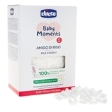Крохмаль рисовий для купання Chicco Baby Moments для чутливої ​​шкіри, 250 г - Pampik - 2