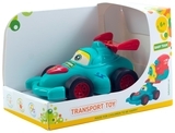 Машинка Baby Team инерционная, бирюзовый (8620) - Pampik - 2