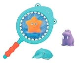 Набір іграшок для ванни Baby Team з сачком (9027) - Pampik
