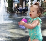 Поїльник-непроливайка Nuby No Spill, із силіконовим носиком і ручками, 240 мл, фіолетовий (NV0404003prpl) - Pampik - 3