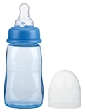 Пляшка Nuby, антиколікова, зі стандартним горлечком, 0+, 150 мл, блакитний (1008blu) - Pampik - 2
