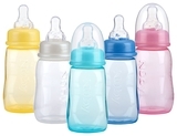 Пляшка Nuby, антиколікова, зі стандартним горлечком, 0+, 150 мл, рожевий (1008pnk) - Pampik - 2